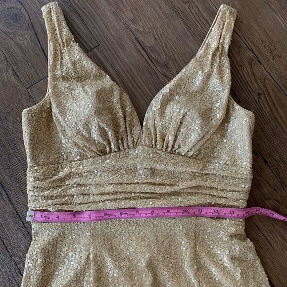 New Gorgeous Chiffon Sequins Cocktail Dress - Picture 12 of 15